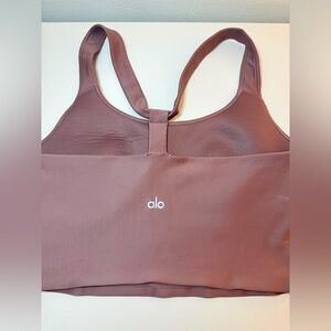 ALO Yoga Dusty Rose Sports Bra